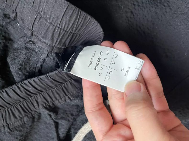 Rick Owens rick owens black drop-crotch pants-dmc Size US 27 - 2 Thumbnail