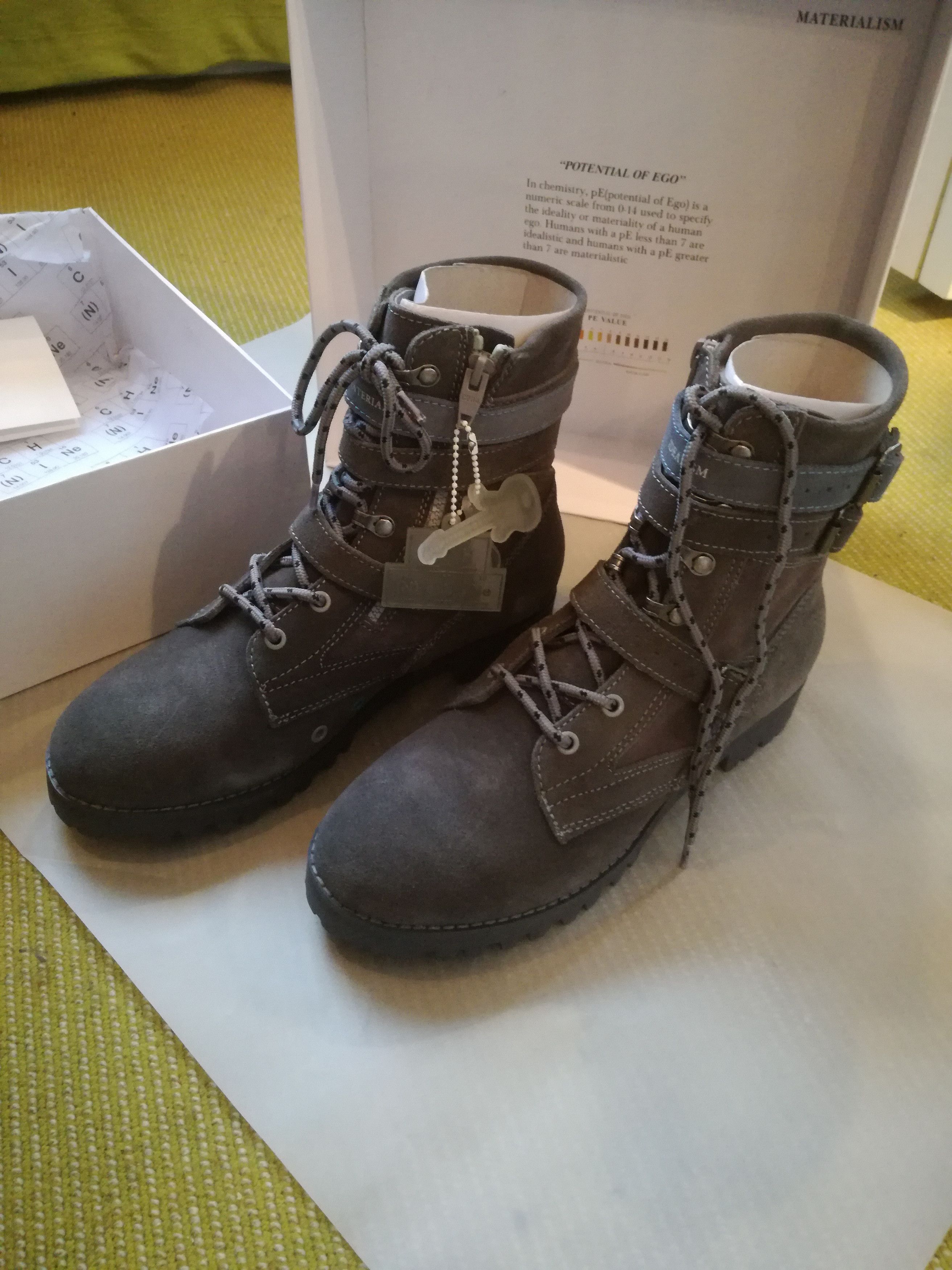 C2H4 × Number (N)ine C2H4 x Number (N)ine Military Boots | Grailed
