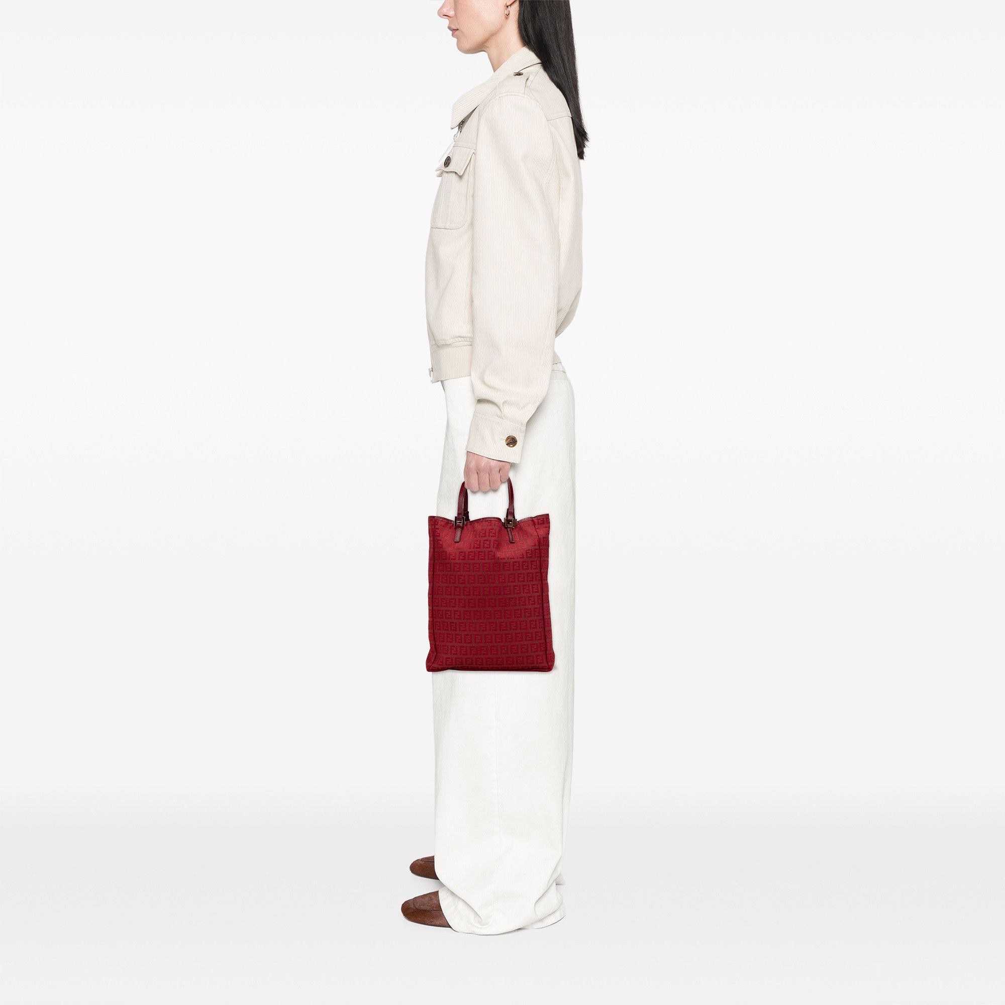 Fendi Fendi Zucchino Canvas Tote Size ONE SIZE - 10 Thumbnail