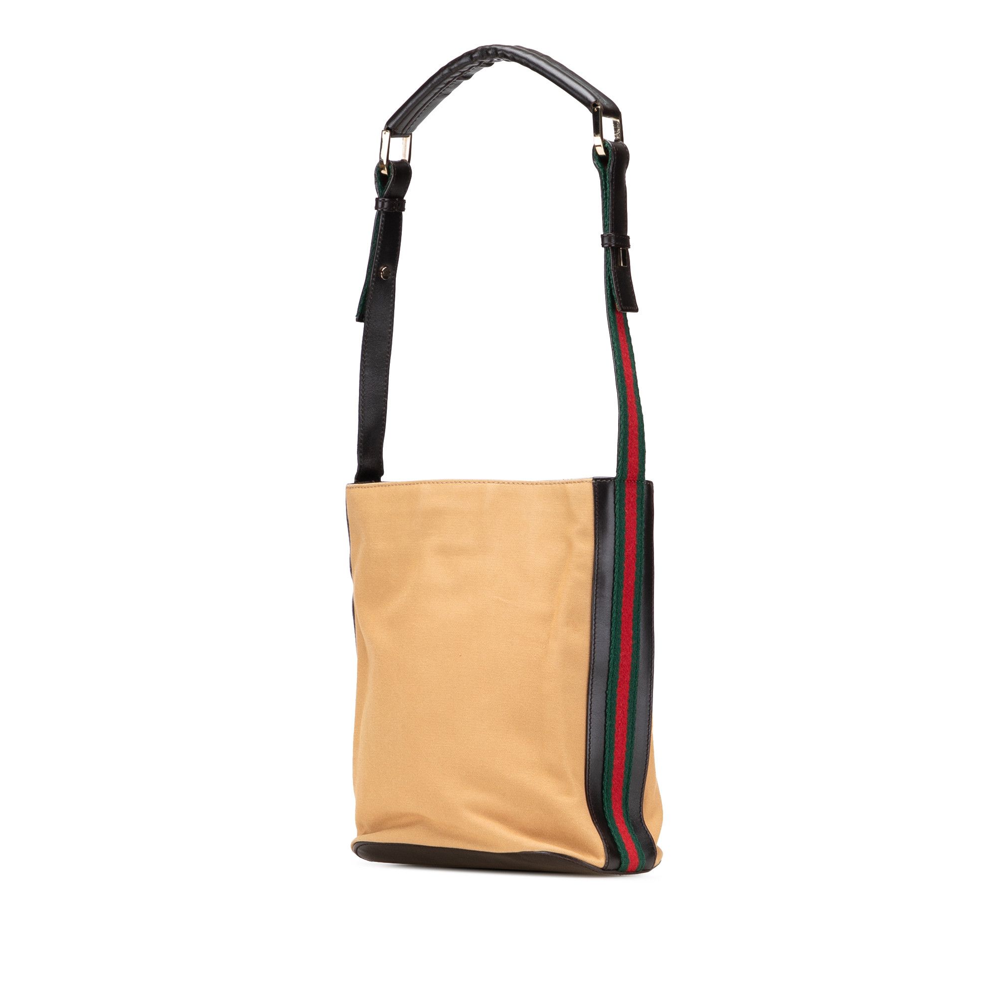 Gucci Gucci Canvas Web Shoulder Bag Size ONE SIZE - 2 Thumbnail