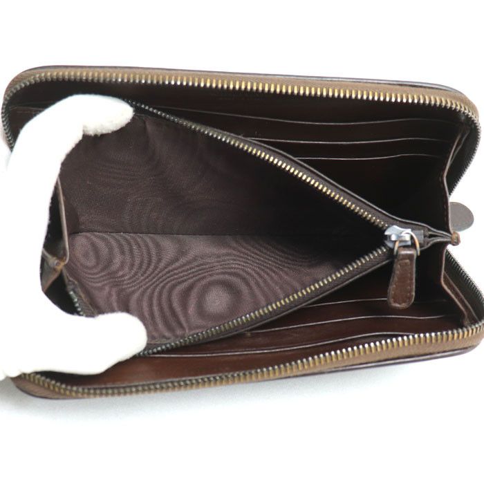 Bottega Veneta Bottega Veneta Bottega Veneta Long Wallet Crocodile Wallet Leather Long Wallet DUTY FREE for USA Size ONE SIZE - 4 Thumbnail