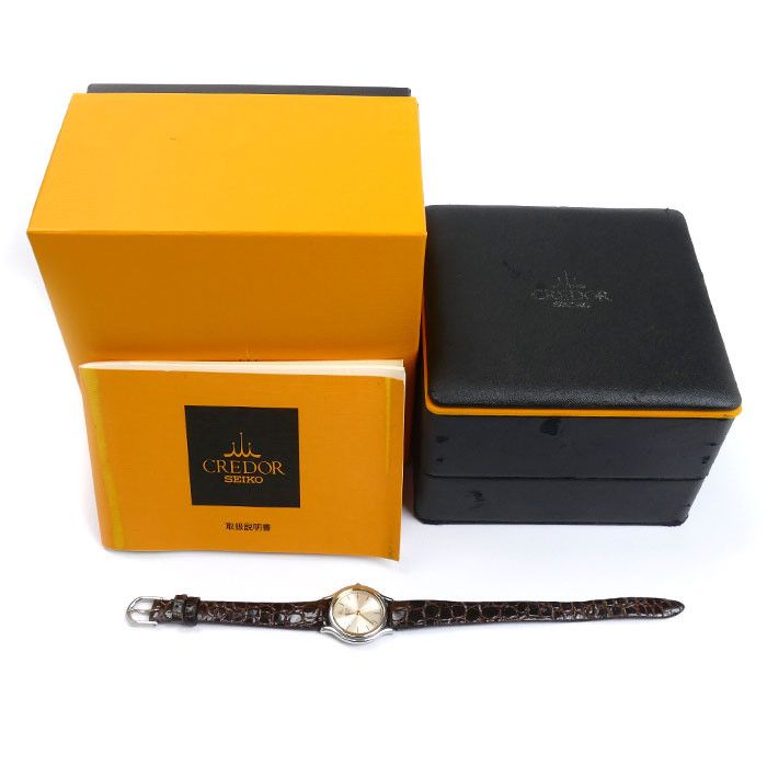 Seiko Seiko SEIKO CREDOR Stainless Steel Watch Metal Quartz GSAS011/4J81-OA40 Size ONE SIZE - 7 Thumbnail