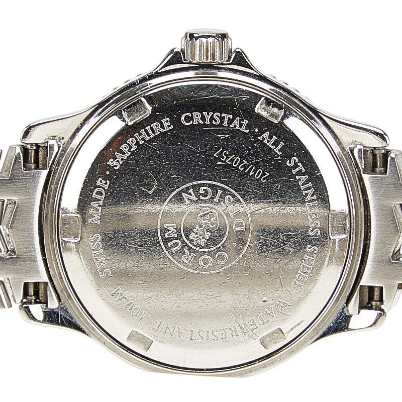 Corum Corum Corum Memotime Save the Sea Stainless Steel Metal Quartz DUTY FREE for USA Size ONE SIZE - 2 Thumbnail