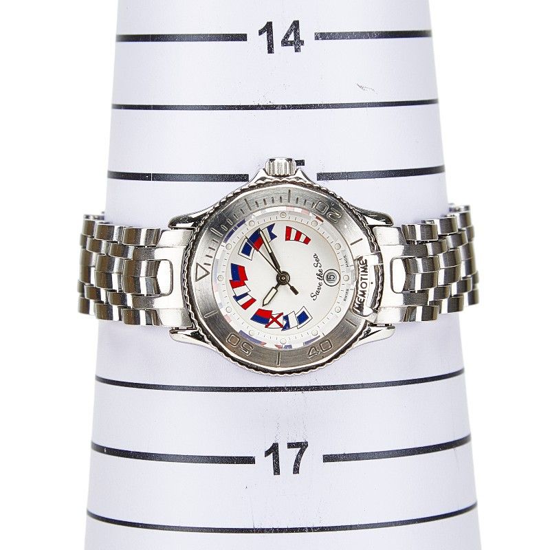 Corum Corum Corum Memotime Save the Sea Stainless Steel Metal Quartz DUTY FREE for USA Size ONE SIZE - 7 Thumbnail