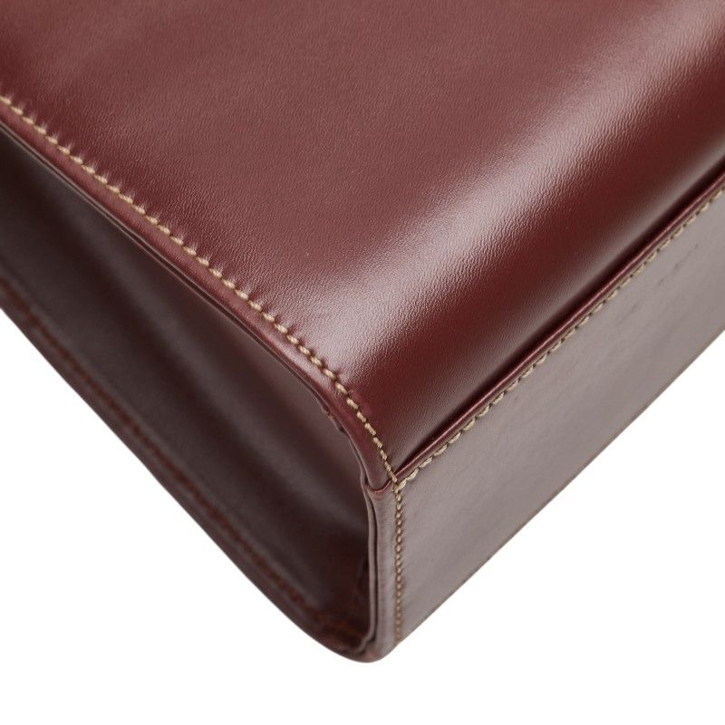 Cartier Cartier Cartier Must Line Leather Handbag Leather Handbag DUTY FREE for USA Size ONE SIZE - 7 Thumbnail