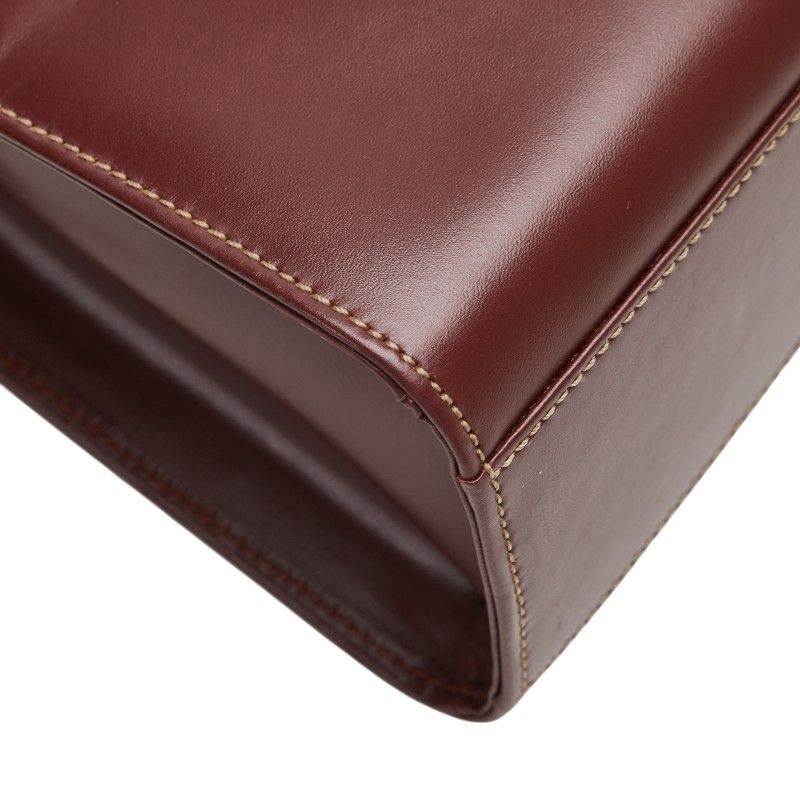 Cartier Cartier Cartier Must Line Leather Handbag Leather Handbag DUTY FREE for USA Size ONE SIZE - 4 Thumbnail