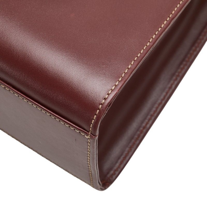 Cartier Cartier Cartier Must Line Leather Handbag Leather Handbag DUTY FREE for USA Size ONE SIZE - 6 Thumbnail