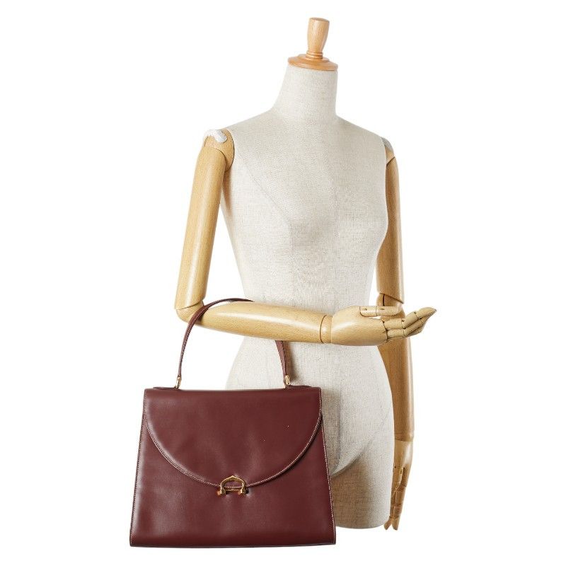 Cartier Cartier Cartier Must Line Leather Handbag Leather Handbag DUTY FREE for USA Size ONE SIZE - 14 Thumbnail