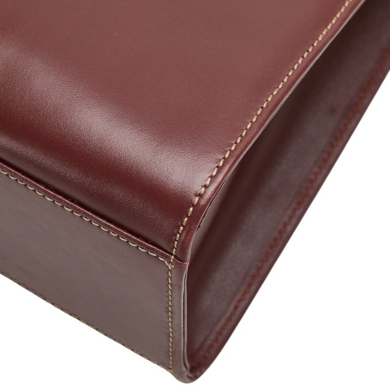 Cartier Cartier Cartier Must Line Leather Handbag Leather Handbag DUTY FREE for USA Size ONE SIZE - 5 Thumbnail