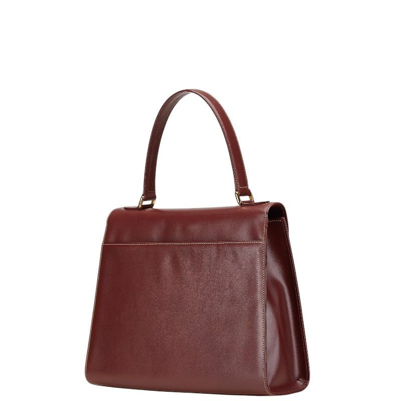 Cartier Cartier Cartier Must Line Leather Handbag Leather Handbag DUTY FREE for USA Size ONE SIZE - 2 Thumbnail