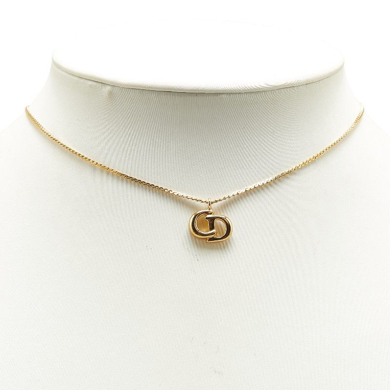 Dior Dior Dior CD Logo Necklace Metal Necklace DUTY FREE for USA Size ONE SIZE - 7 Thumbnail