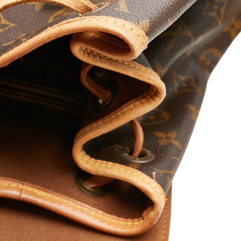 Louis Vuitton Louis Vuitton Louis Vuitton Monogram Backpack Canvas Backpack M51137 Size ONE SIZE - 4 Thumbnail