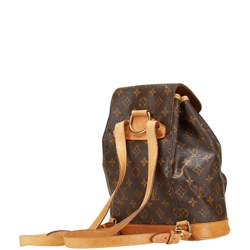 Louis Vuitton Louis Vuitton Louis Vuitton Monogram Backpack Canvas Backpack M51137 Size ONE SIZE - 2 Thumbnail
