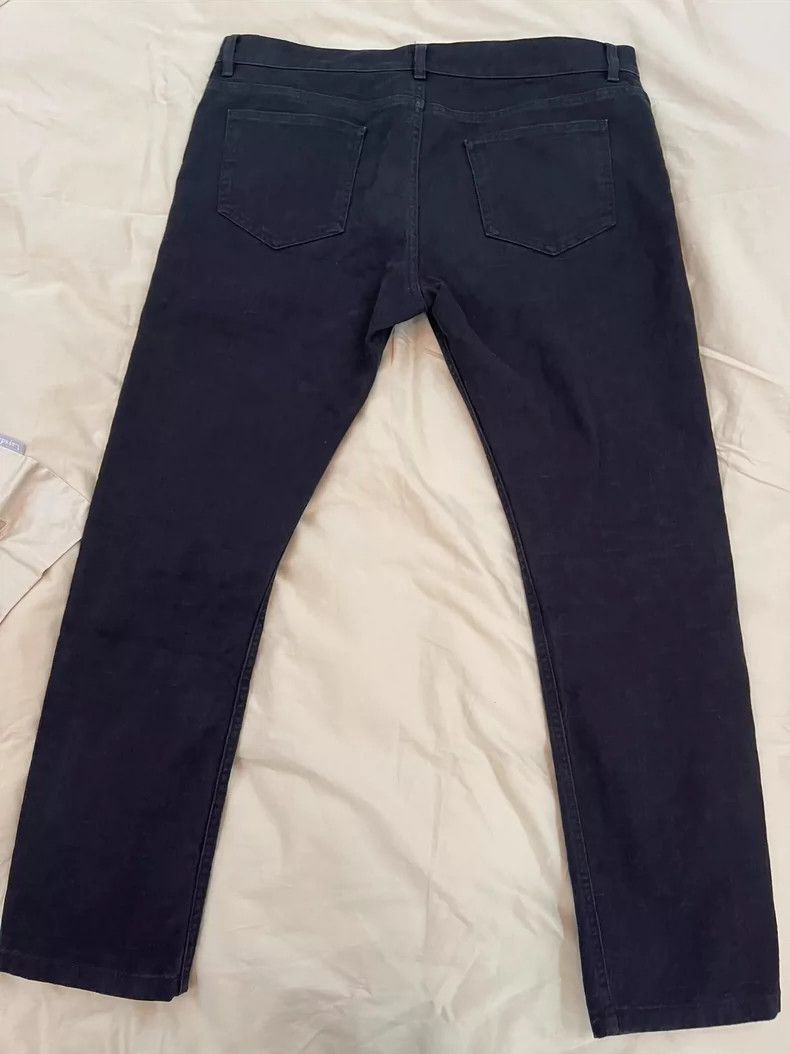Louis Vuitton louis vuitton classic black jeans with logo-dmc Size US 36 / EU 52 - 2 Thumbnail