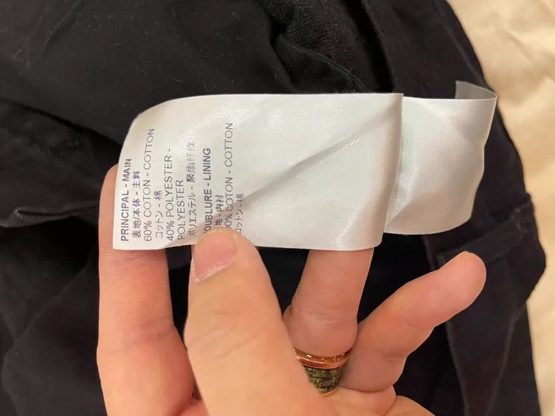 Louis Vuitton louis vuitton classic black jeans with logo-dmc Size US 36 / EU 52 - 6 Thumbnail