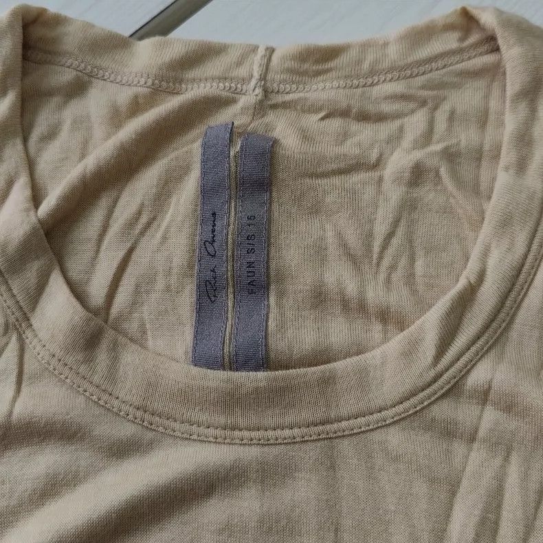 Rick Owens rick owens double-layer short sleeve t-shirt-dmc Size US M / EU 48-50 / 2 - 5 Thumbnail