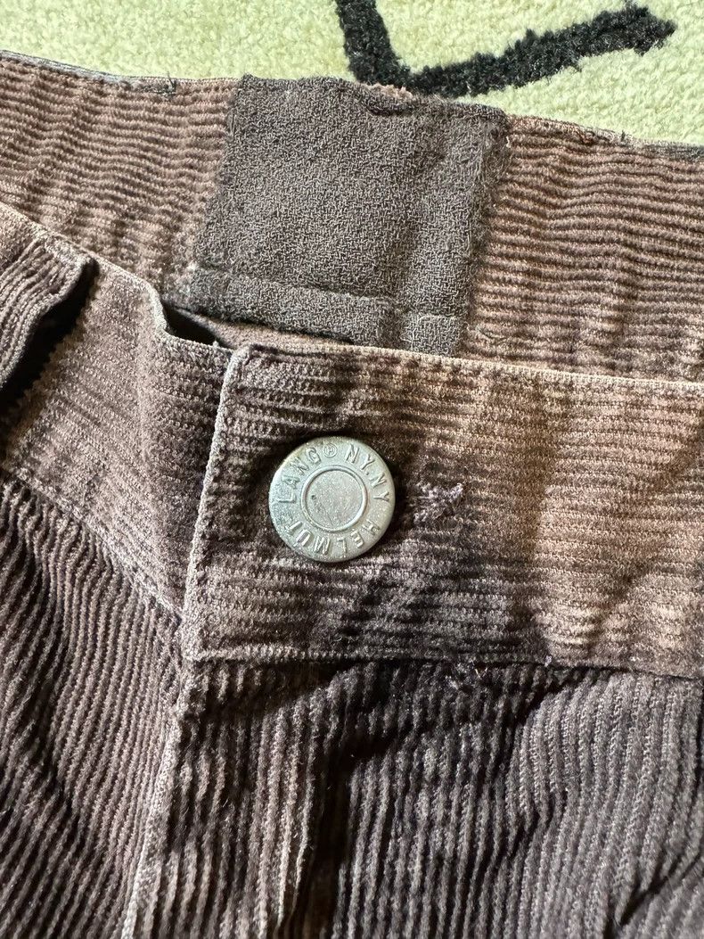 Helmut Lang vintage brown corduroy boot cut pants-dmc Size US 30 / EU 46 - 2 Thumbnail