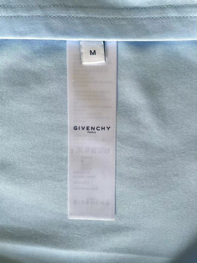 Givenchy givenchy light blue short sleeve t-shirt-dmc Size US M / EU 48-50 / 2 - 7 Thumbnail