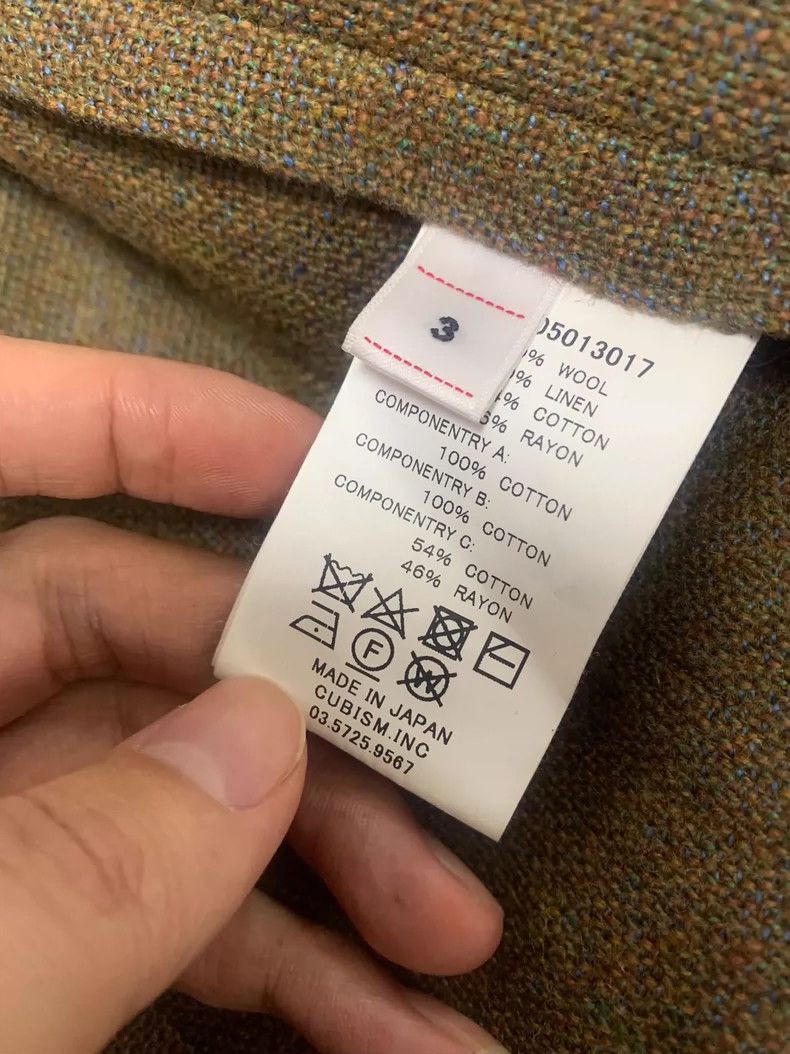 Visvim visvim verde tweed blazer in brown green-dmc Size US M / EU 48-50 / 2 - 4 Thumbnail