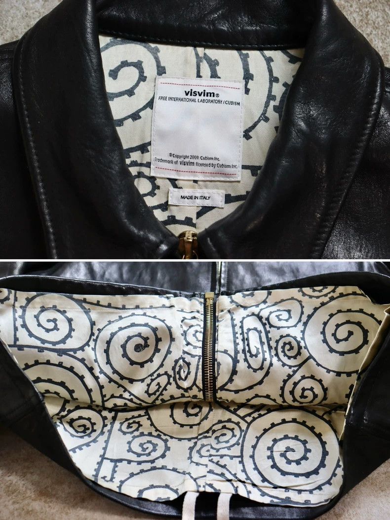 Visvim visvim roadster swing top black leather jacket-dmc Size US M / EU 48-50 / 2 - 3 Thumbnail