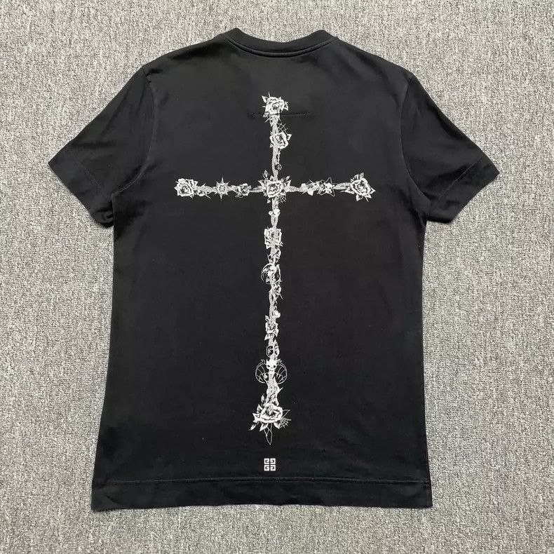 Givenchy Givenchy Black Short Sleeve T-Shirt with Print-dmc Size US S / EU 44-46 / 1 - 2 Thumbnail