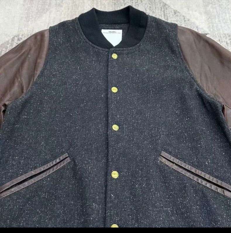 Visvim visvim barnstorm kangaroo leather wool jacket-dmc Size US M / EU 48-50 / 2 - 3 Thumbnail