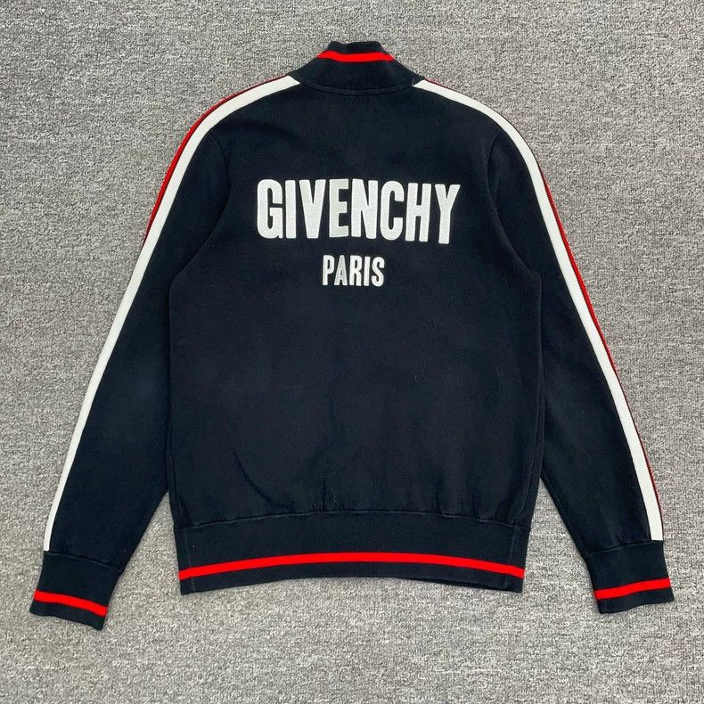 Givenchy Givenchy Logo Baseball Jacket in Navy-dmc Size US M / EU 48-50 / 2 - 2 Thumbnail