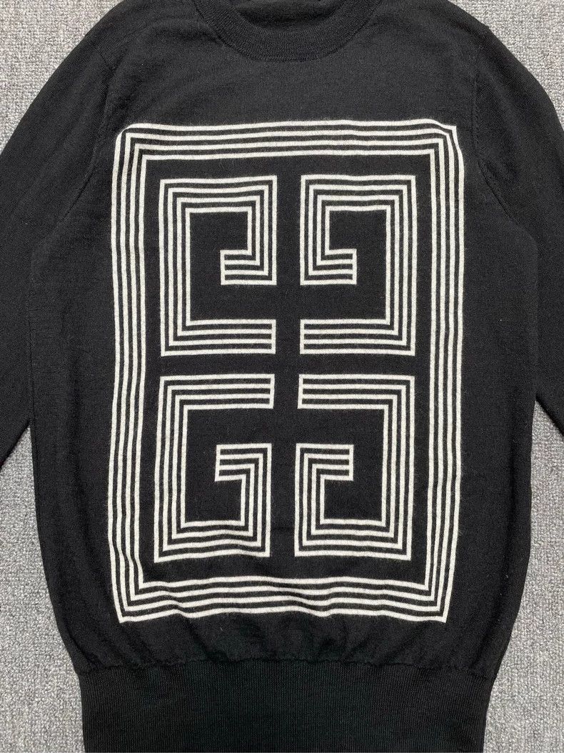Givenchy givenchy classic logo black sweater xs-dmc Size US XS / EU 42 / 0 - 5 Thumbnail