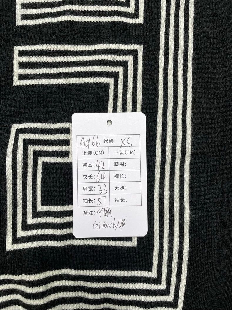 Givenchy givenchy classic logo black sweater xs-dmc Size US XS / EU 42 / 0 - 6 Thumbnail