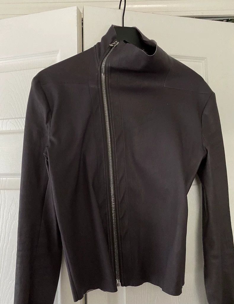 Rick Owens stylish rick owens purple leather jacket-dmc Size US L / EU 52-54 / 3 - 3 Thumbnail