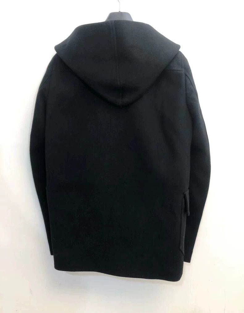 Rick Owens rick owens men's hooded wool coat-dmc Size US L / EU 52-54 / 3 - 2 Thumbnail