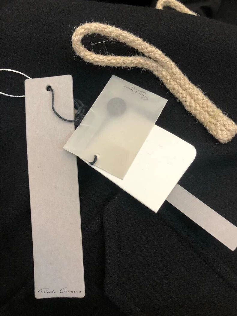 Rick Owens rick owens men's hooded wool coat-dmc Size US L / EU 52-54 / 3 - 3 Thumbnail