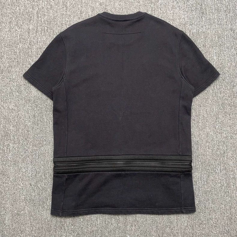 Givenchy givenchy black short sleeve t-shirt with zippers-dmc Size US S / EU 44-46 / 1 - 2 Thumbnail