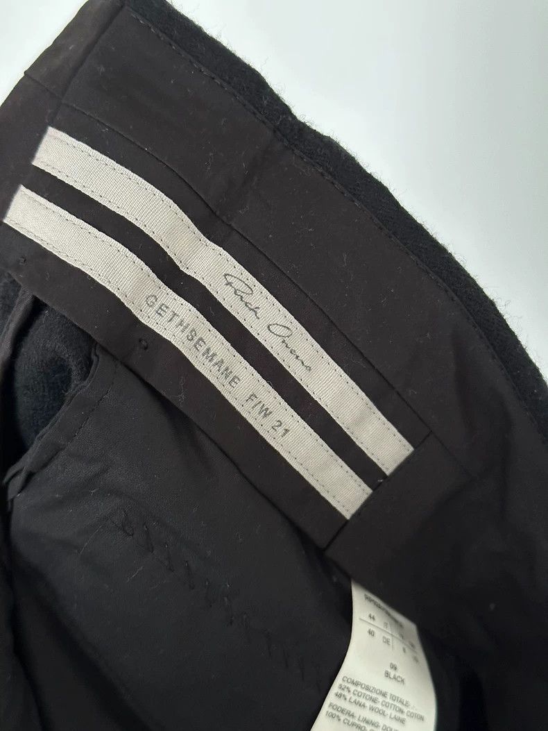 Rick Owens rick owens black three-quarter tailored pants-dmc Size US 31 - 7 Thumbnail