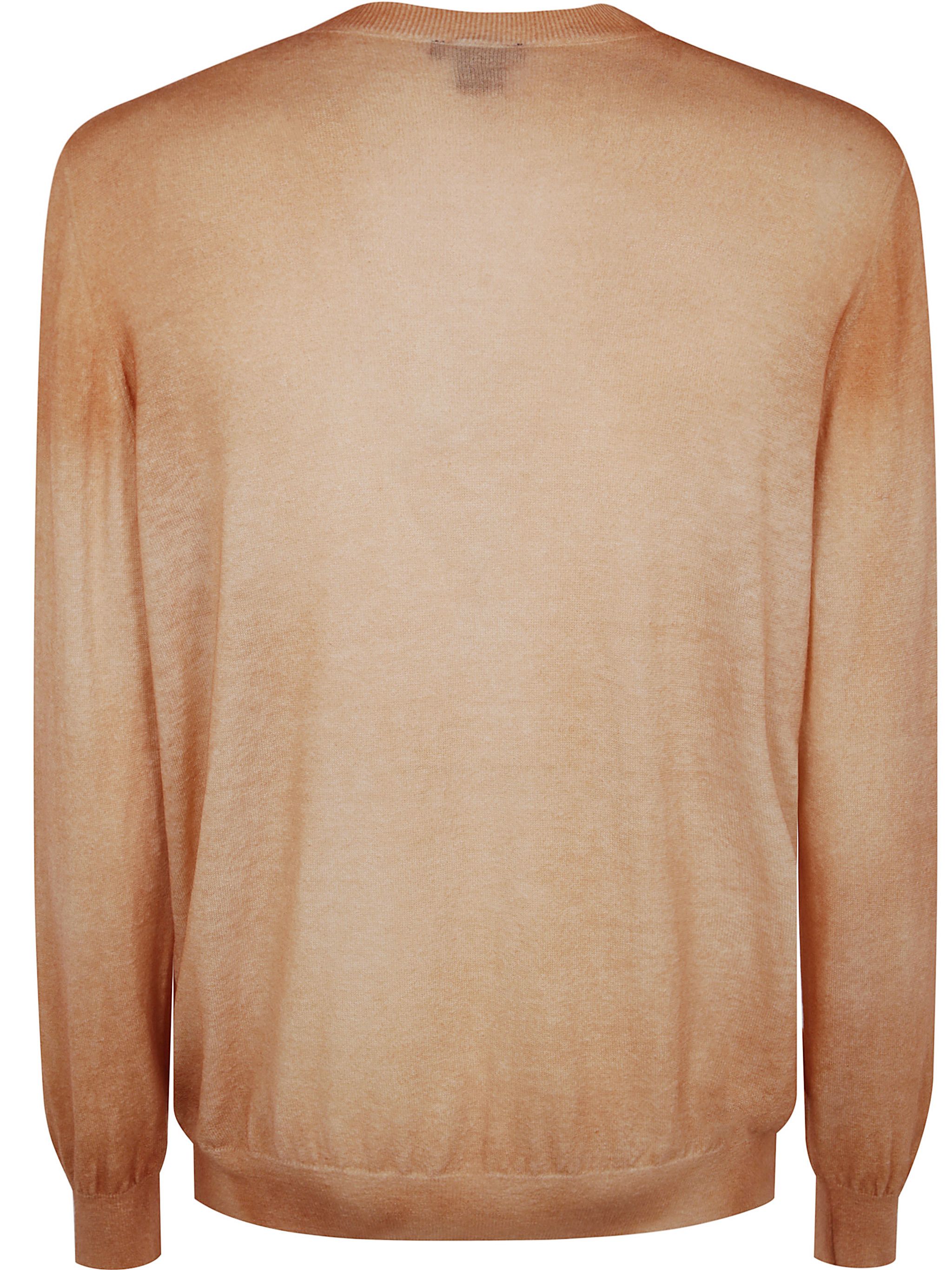 Avant Toi TWO COLORS ULTRALIGHT CASHMERE AND WOOL ROUND NECK PULLOVER Size US M / EU 48-50 / 2 - 2 Thumbnail