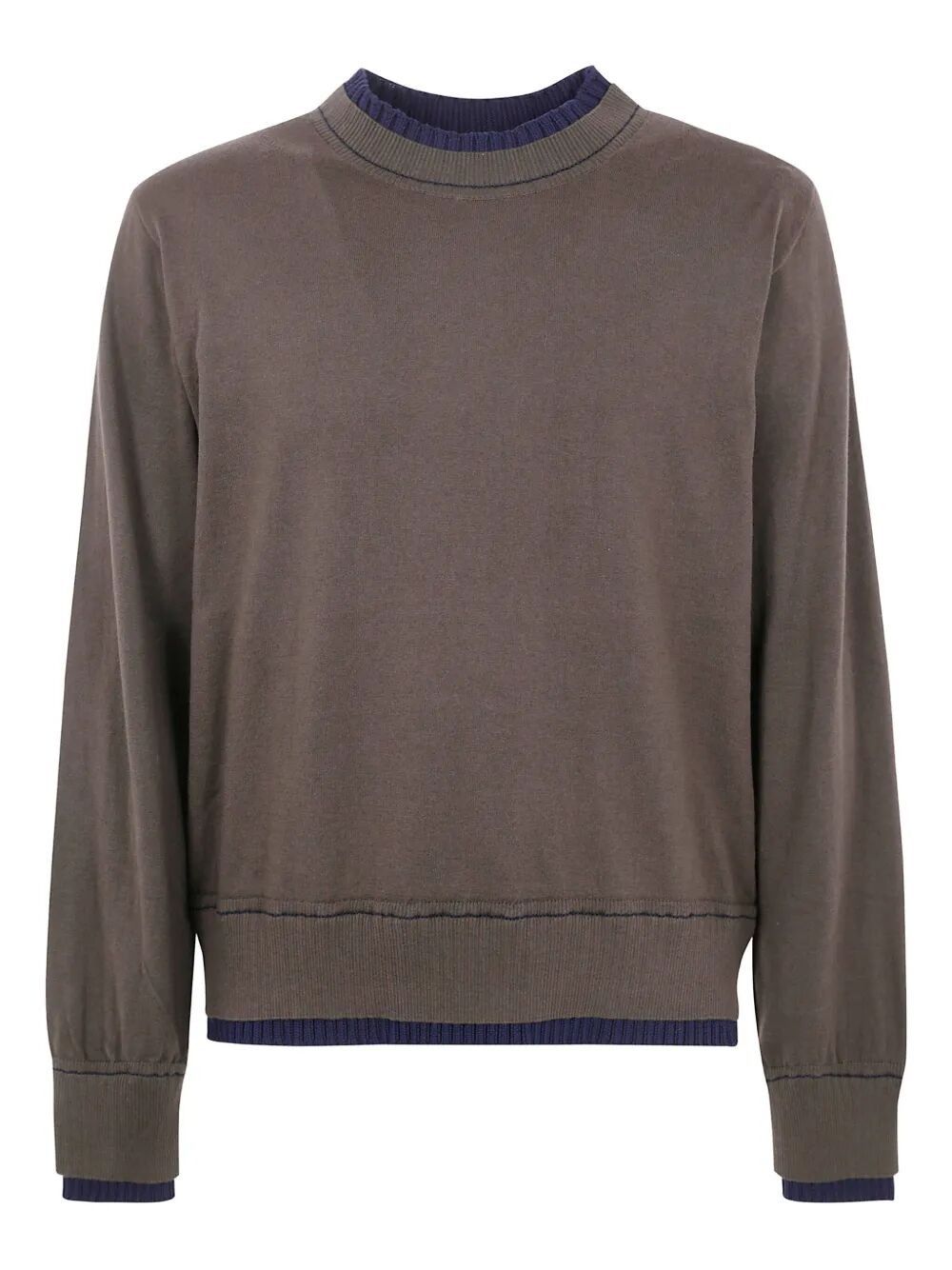 Sacai COTTON CASHMERE KNIT PULLOVER Size US S / EU 44-46 / 1 - 4 Thumbnail