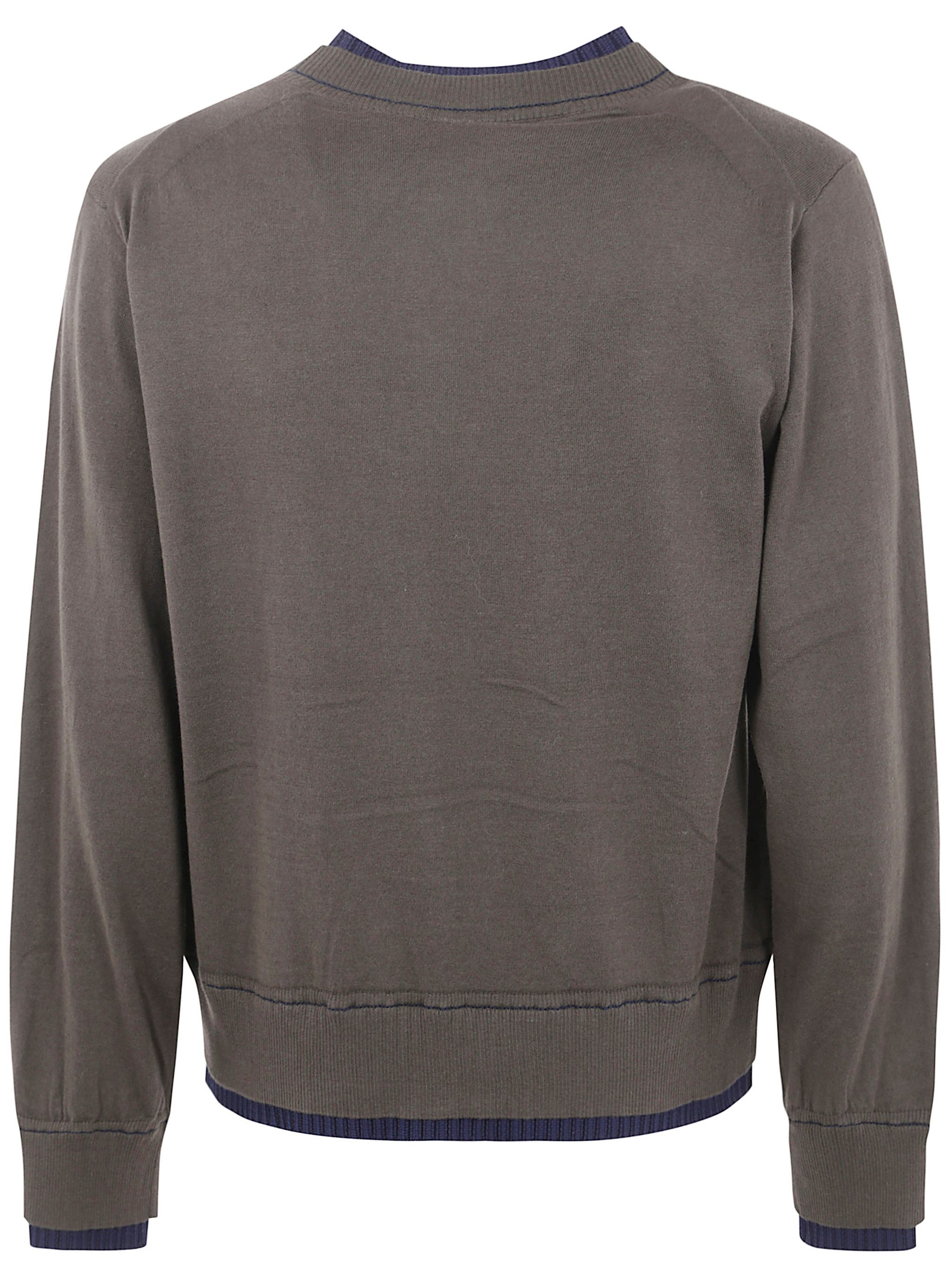 Sacai COTTON CASHMERE KNIT PULLOVER Size US S / EU 44-46 / 1 - 2 Thumbnail