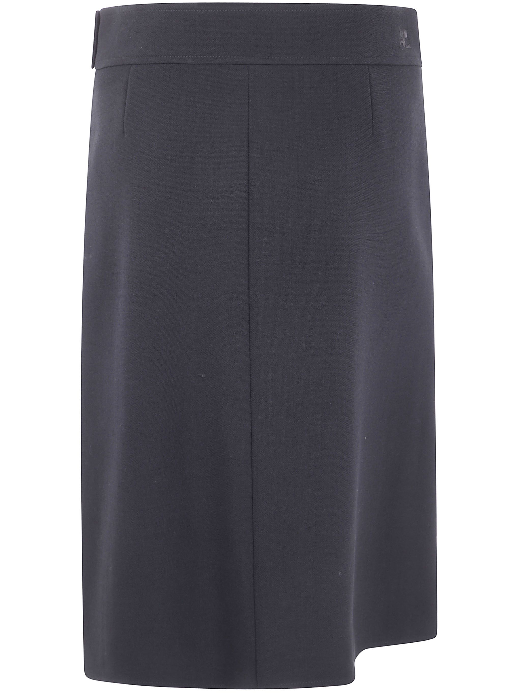 Courreges ZIPPED "HERITAGE" CREPE SKIRT Size 27" / US 4 / IT 40 - 5 Thumbnail