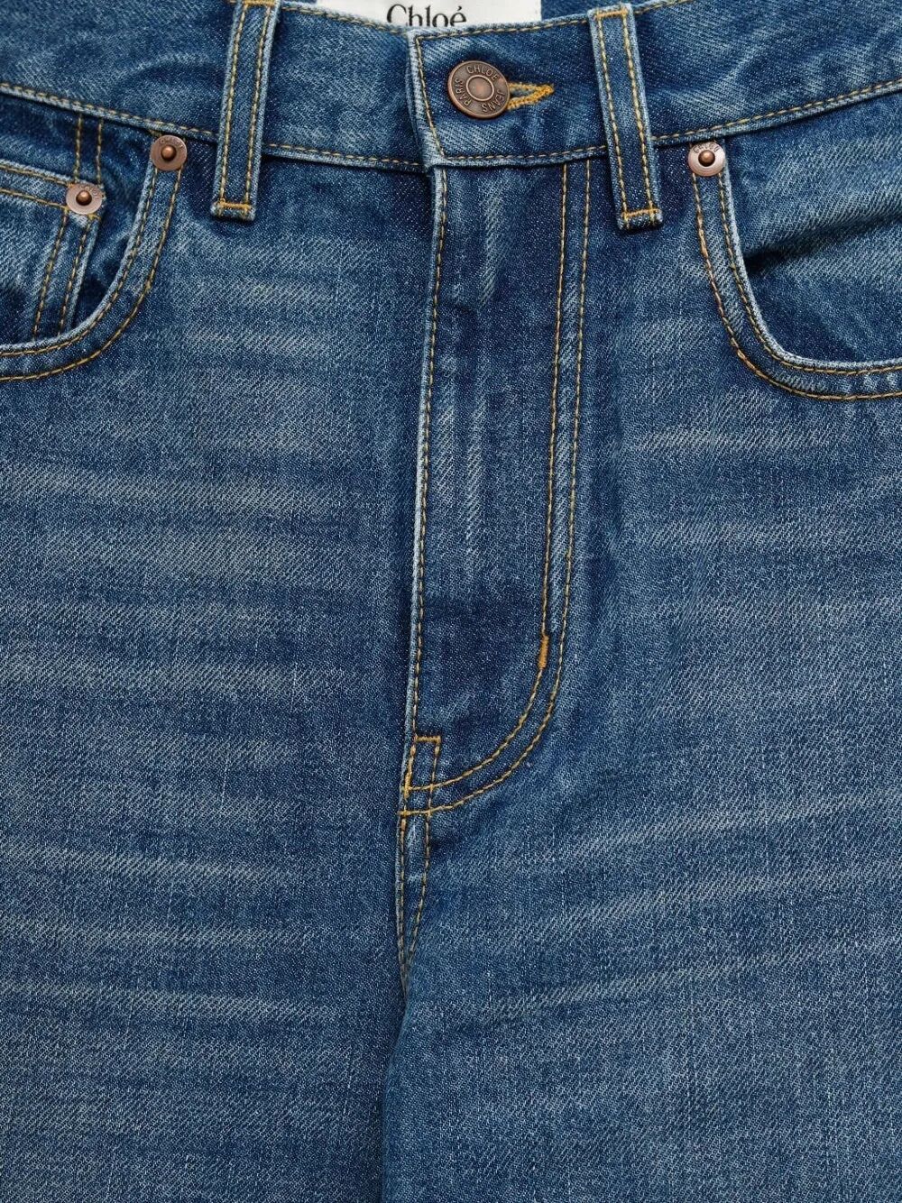Chloe BOOT CUT HIGH WAIST DENIM Size 26" / US 2 / IT 38 - 3 Thumbnail