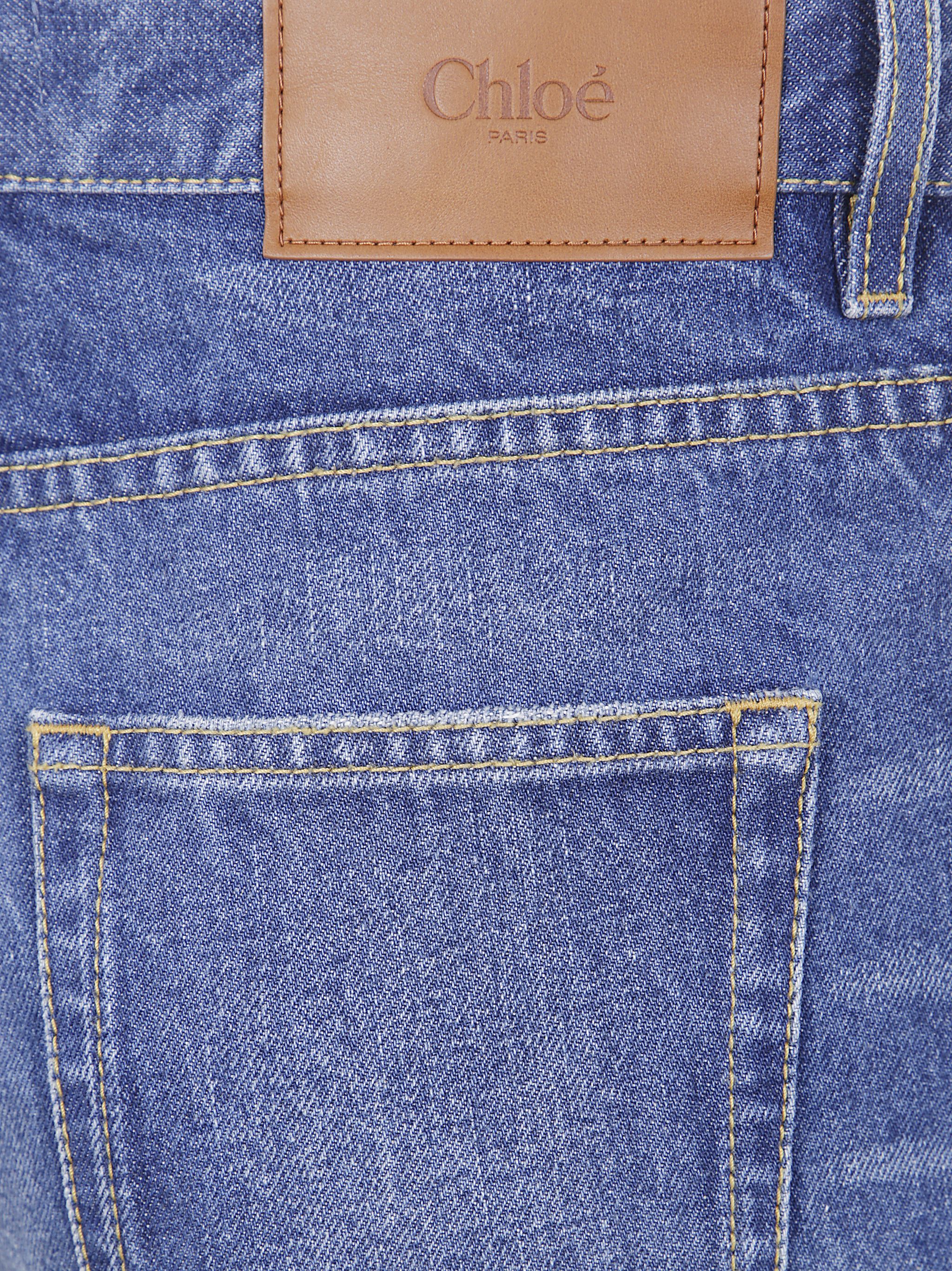 Chloe BOOT CUT HIGH WAIST DENIM Size 28" / US 6 / IT 42 - 6 Thumbnail