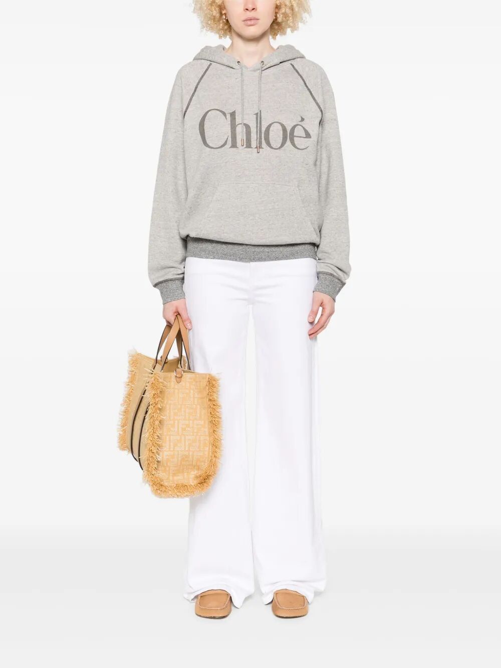 Chloe LOGO CLASSIC HOODIE Size XS / US 0-2 / IT 36-38 - 2 Thumbnail