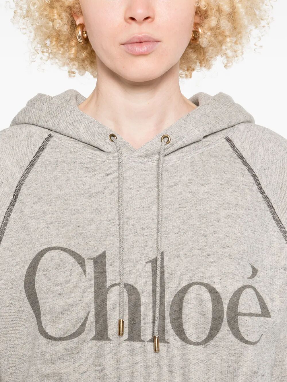 Chloe LOGO CLASSIC HOODIE Size XS / US 0-2 / IT 36-38 - 5 Thumbnail