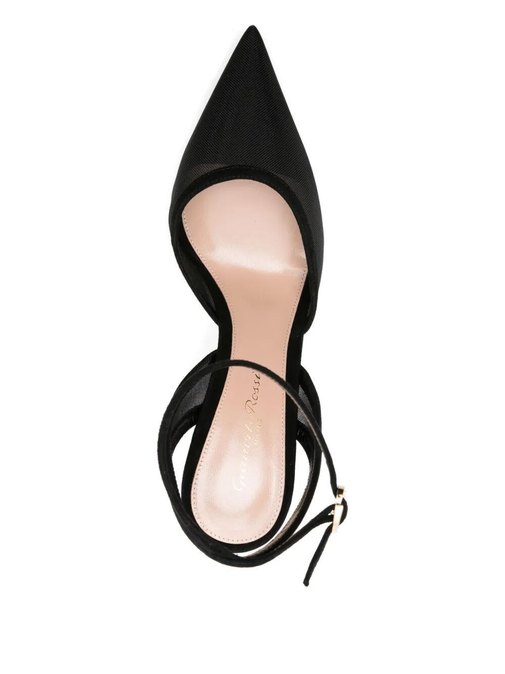 Gianvito Rossi ORGANZA SUEDE DECOLLETE T.085 Size US 9 / IT 39 - 2 Thumbnail