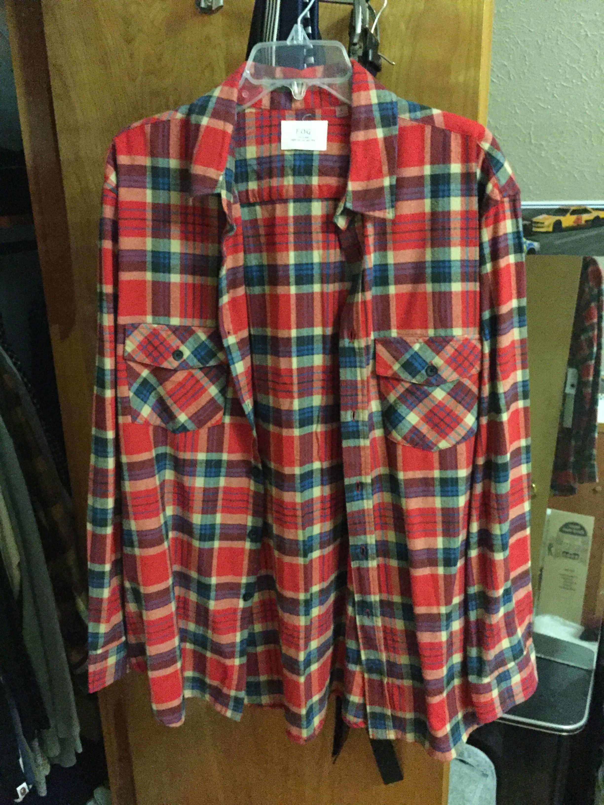 FOG FOG X Pacsun Red Flannel | Grailed