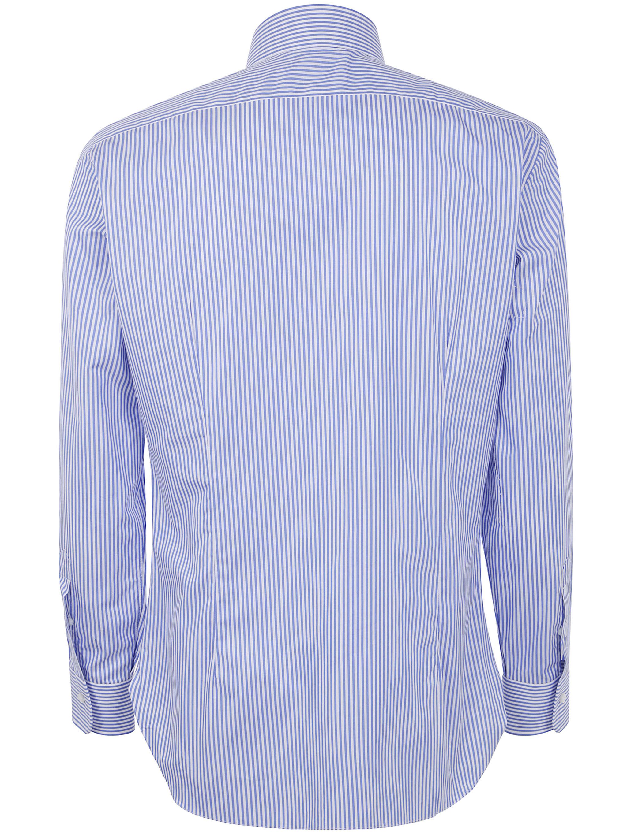 Barba Napoli "BACCHETTA" POPELINE SHIRT Size US XL / EU 56 / 4 - 2 Thumbnail