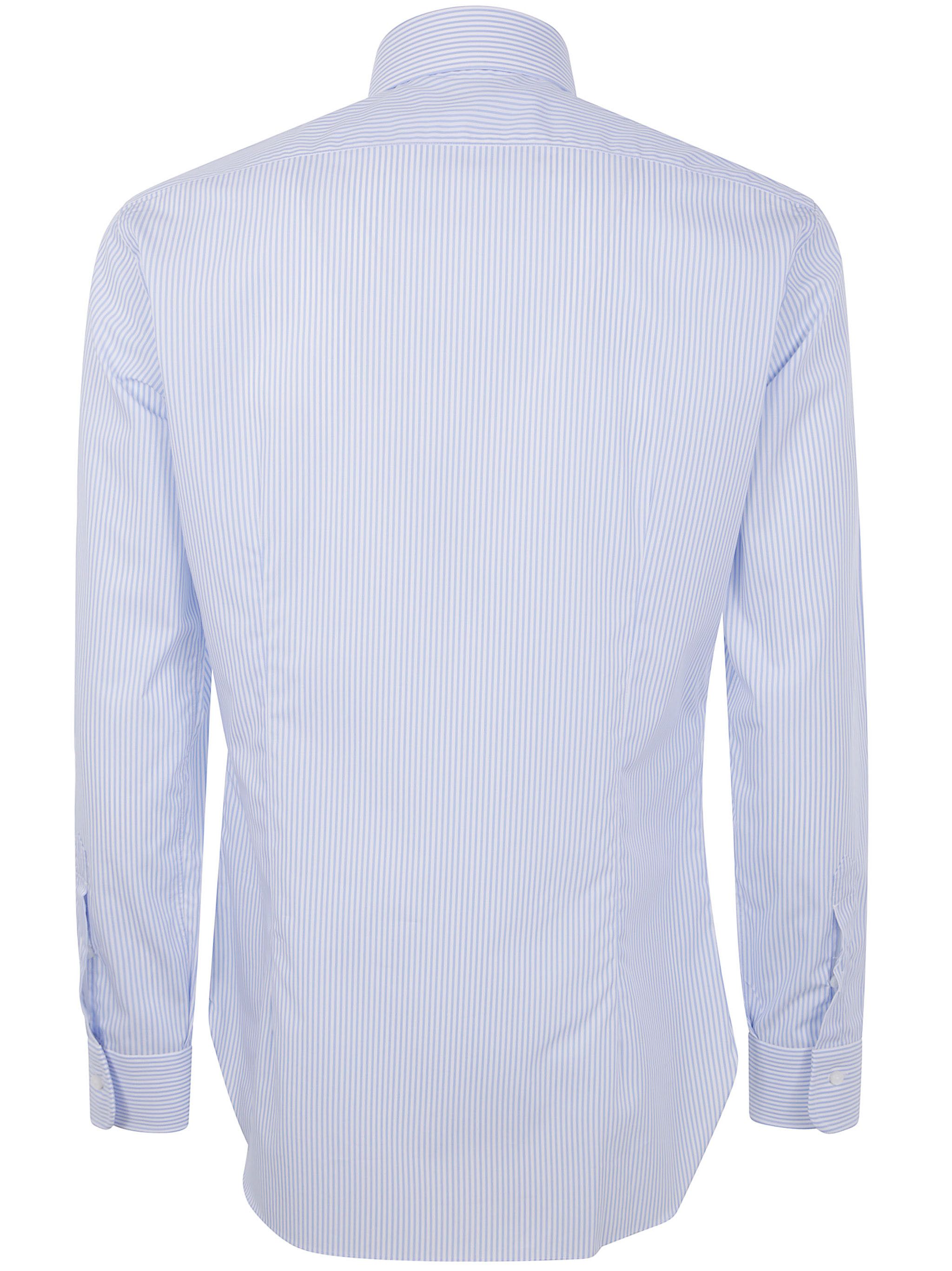 Barba Napoli "BACCHETTA" POPELINE SHIRT Size US XXL / EU 58 / 5 - 2 Thumbnail
