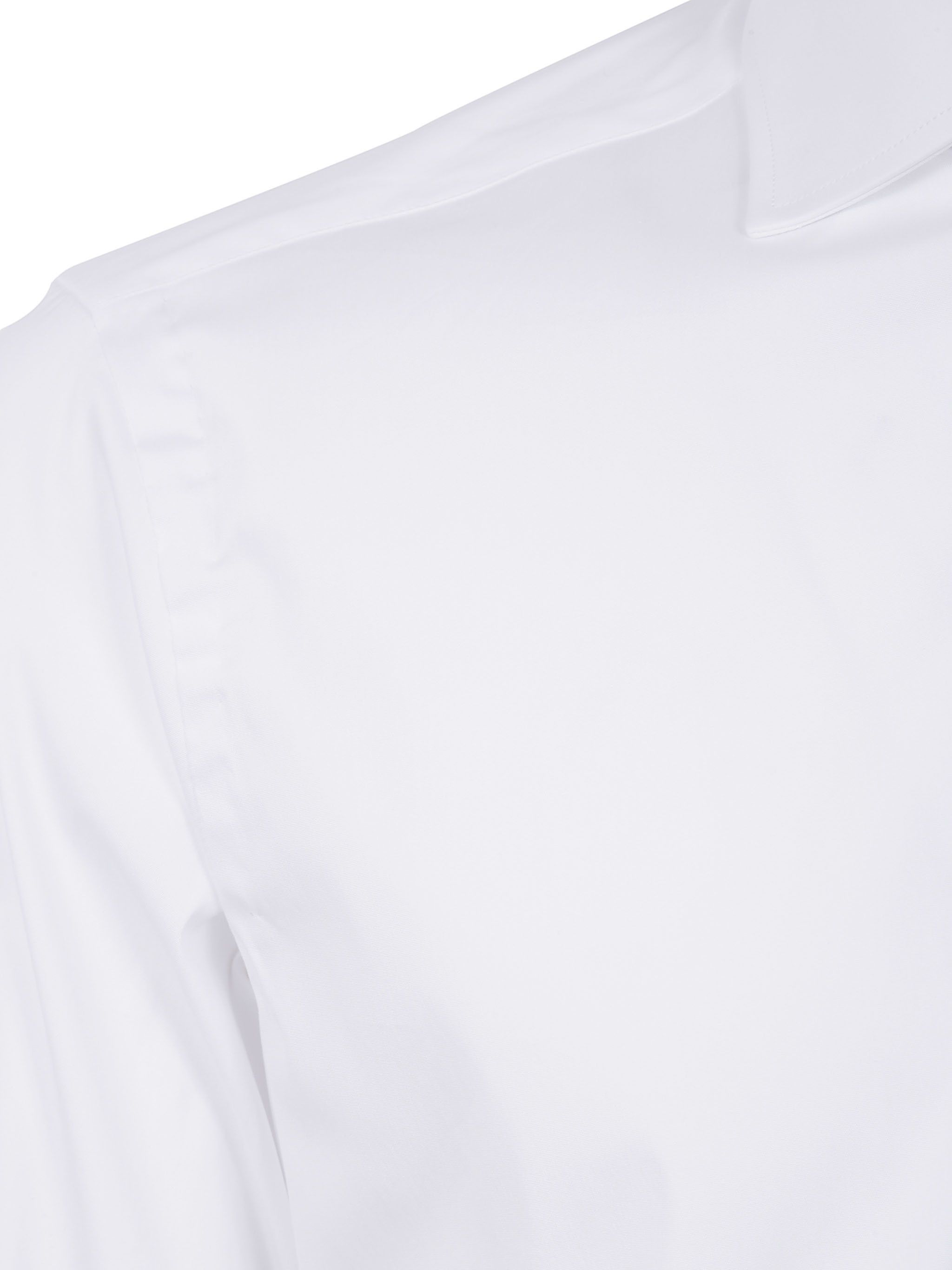 Barba Napoli "CLASSIC" POPELINE STRETCH SHIRT Size US M / EU 48-50 / 2 - 3 Thumbnail