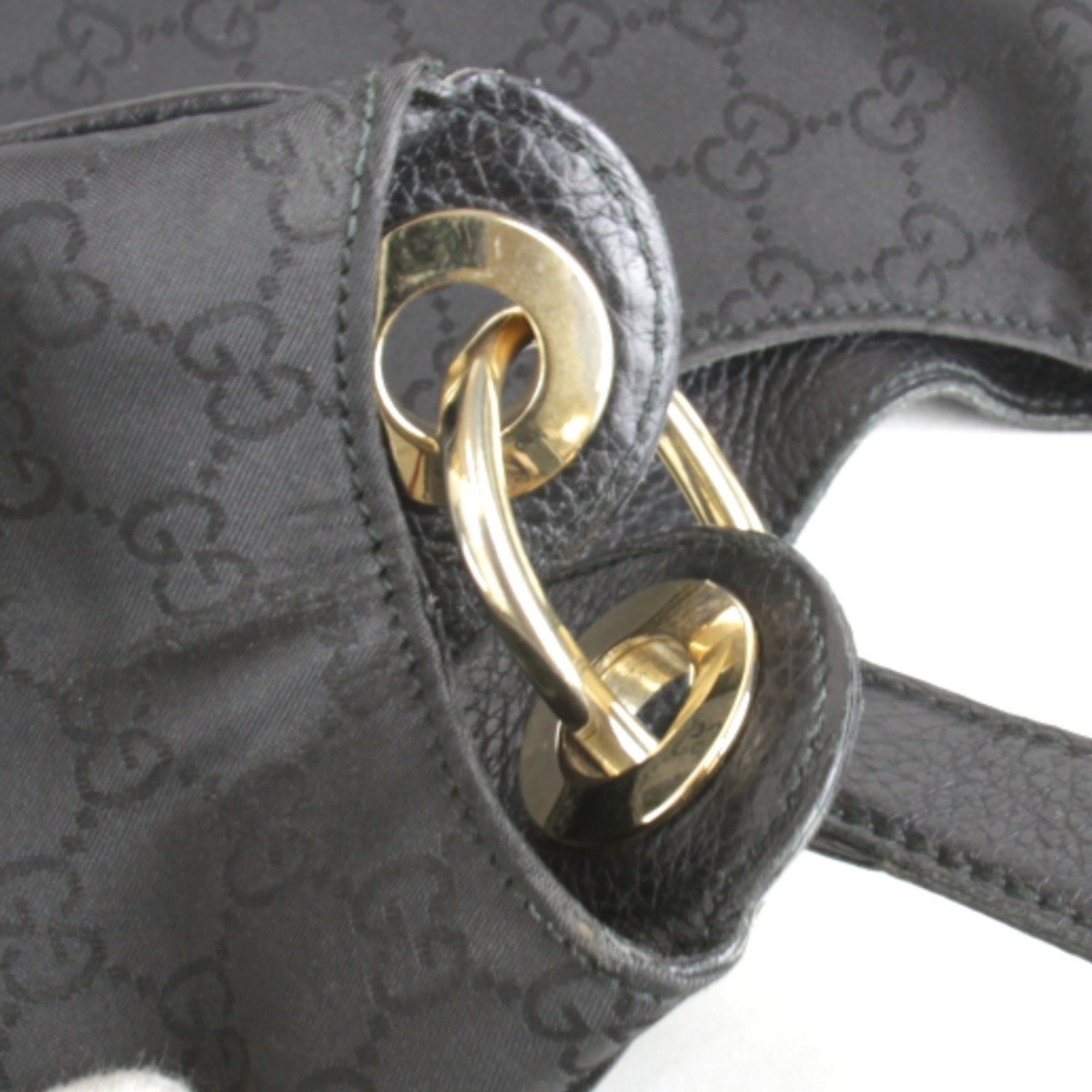 Gucci GUCCI 257268/204046 Shoulder bag Black Nylon Size ONE SIZE - 13 Thumbnail