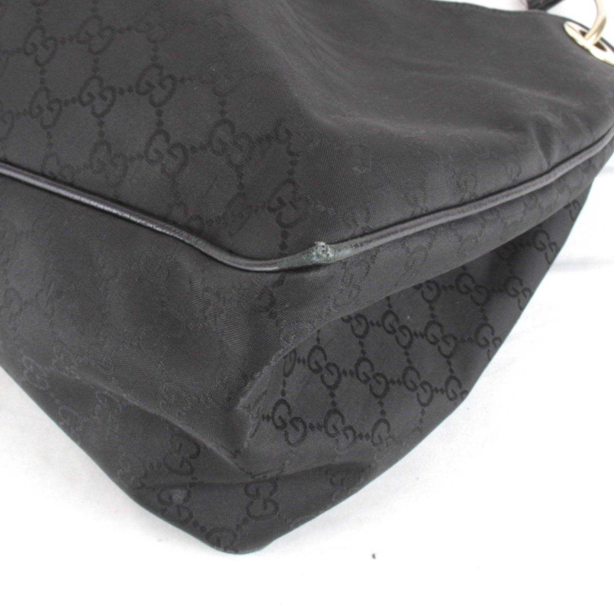 Gucci GUCCI 257268/204046 Shoulder bag Black Nylon Size ONE SIZE - 5 Thumbnail
