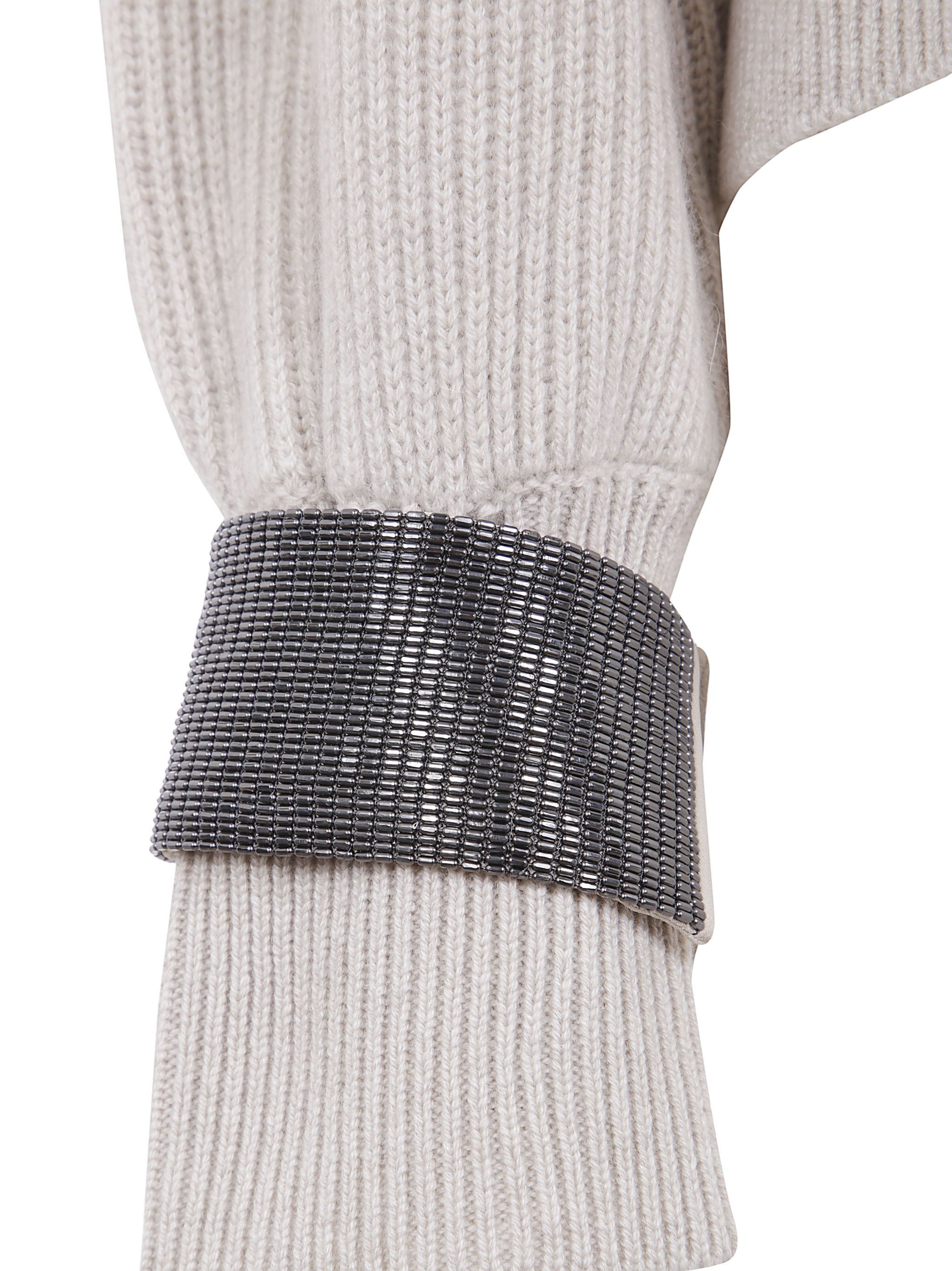 Brunello Cucinelli CASHMERE ROUND NECK SWEATER Size M / US 6-8 / IT 42-44 - 3 Thumbnail